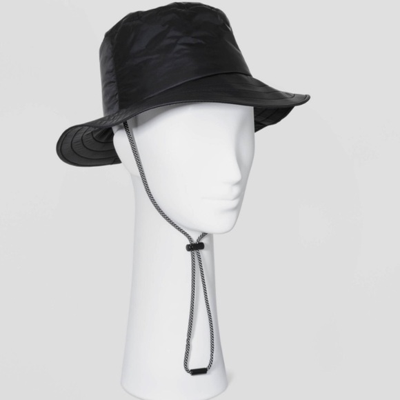 NWT All in Motion black drawstring hat - Picture 1 of 5